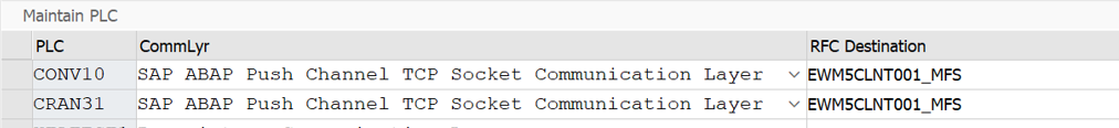 SAP EWM MFS PLC Integration_23